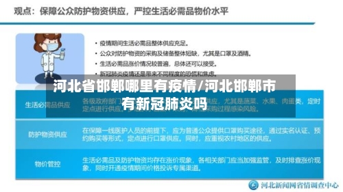 河北省邯郸哪里有疫情/河北邯郸市有新冠肺炎吗-第1张图片