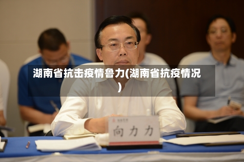 湖南省抗击疫情鲁力(湖南省抗疫情况)-第1张图片