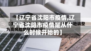 【辽宁省沈阳市疫情,辽宁省沈阳市疫情是从什么时候开始的】-第1张图片