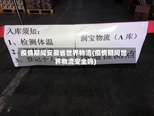 疫情期间安徽省世界物流(疫情期间世界物流安全吗)-第2张图片