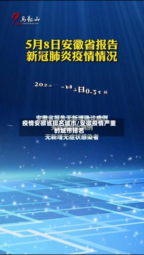 疫情安徽省排名城市/安徽疫情严重的城市排名-第3张图片