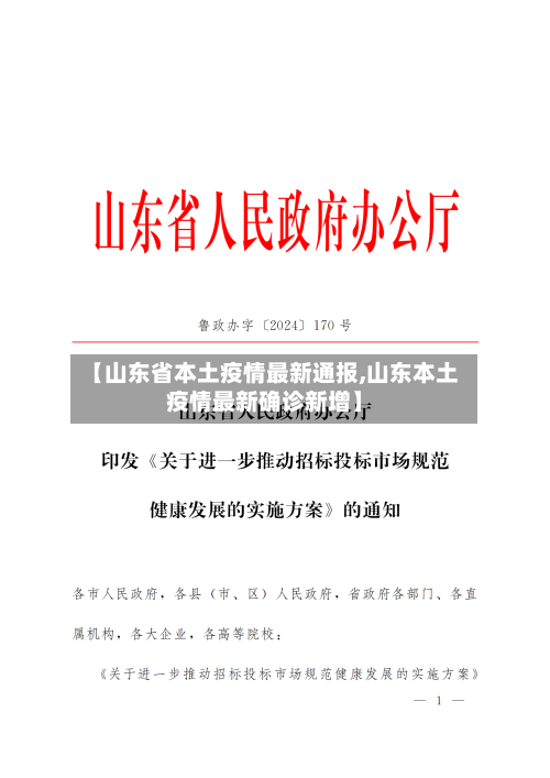 【山东省本土疫情最新通报,山东本土疫情最新确诊新增】-第2张图片