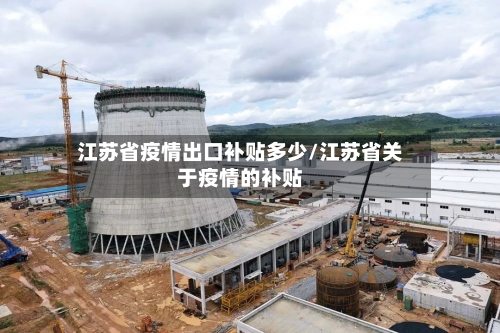 江苏省疫情出口补贴多少/江苏省关于疫情的补贴-第3张图片