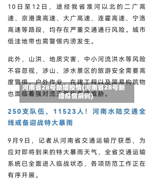 河南省28号新增疫情(河南省28号新增疫情病例)-第3张图片