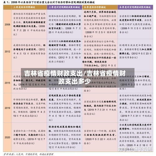 吉林省疫情财政支出/吉林省疫情财政支出多少-第1张图片